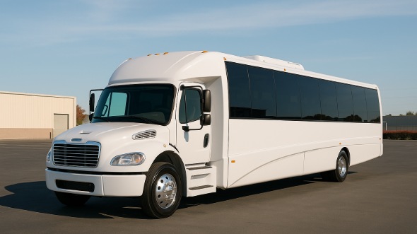 Exterior of Charter Bus Company Sioux City's 30 Passenger Minibus in Sioux City