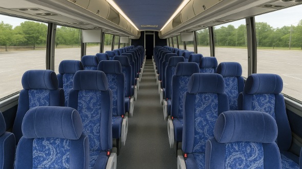 council bluffs 50 passenger charter bus rental