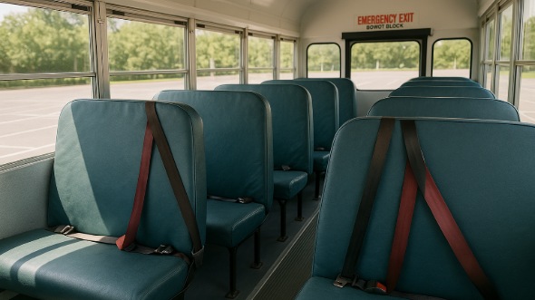 council bluffs school bus rental inside
